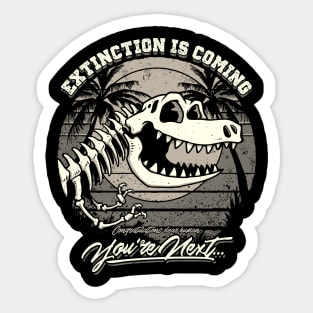 Extinction Sticker